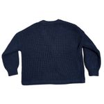 Madewell Deep Indigo Shirttail Cardigan Sweater Photo 6