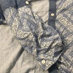 American Eagle Women XXL Patchwork Button Up Shirt Oversized Cottagecore Indie Photo 4