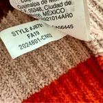 Madewell  Patch Pocket Pullover Long Sleeve Knit Sweater Striped Medium M Photo 7