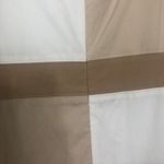 White House | Black Market WHBM Tan & White Color Block Sheath Dress 2 academia Photo 4