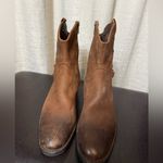 Born Women’s Brown Leather Ankle Boots – Size 11 / Style B58906 Photo 2