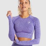 Gymshark Seamless Long Sleeve Crop Top Photo 0