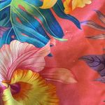 None Tropical floral print 2 piece swimsuit, boutique brand, multicolor, sz S/M Photo 10