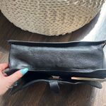 Versace Black Leather Stardust Shoulder Bag Photo 4