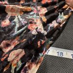 Natural Life NWT Bella Velvet Floral Maxi Dress Tiered Boho Size Medium NEW Photo 5