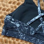 Lululemon  Energy Sports Gym Yoga Bra Medium Support Black White Alouette 8 Photo 4