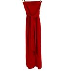 Lulus  Own the Night Red Strapless Maxi Dress Size Small NWT Photo 8