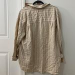 ZARA Striped Button Down Long Sleeve Photo 2