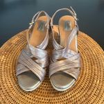 Clarks  Bronze Wedge Sandals Photo 2
