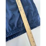 Champion Windbreaker Womens X Large Blue Hooded Pullover Half Zip Jacket Photo 6