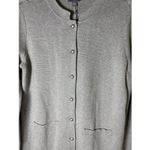 Market & Spruce  Gray Cardigan Cotton Blend Sweater Size Large NWT Photo 1