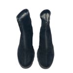 La Canadienne Tiana Boots Booties Suede Zip Front Black Size US 7.5 Photo 2