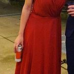 Burnt Orange dress Size 8 Photo 0