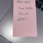 Vintage Tom Petty‎ Shirt Womans Large Vintage 2001 Concert Band Tees Rock Blue Photo 7