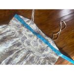 Storia Babydoll Mini Dress Purple Floral Size Small S FEMININE COTTAGE Photo 5