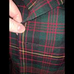 Pendleton Petite Wool Double Breasted Green Red and Yellow Blazer Size 6 Photo 7