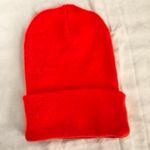 Carhartt Unisex Bright orange beanie winter cap hat streetwear Photo 2