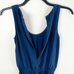 CAbi French Navy Elastic Drawstring Waist Jumpsuit #303, Size XS Photo 4