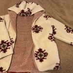 fluffy Shacket Purple Size M Photo 0