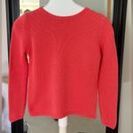 LEGGIARDO Crewneck Mandarino Orange Pullover Sweater Size XS Photo 3