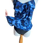 Aqua Green NWT Womens  Tie Dye 2 Piece Tankini Swimsuit Bathing Suit - Sz S Photo 2