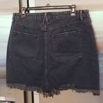 Good American 💕💕 Frayed Hem Denim Miniskirt NWT Photo 7