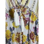 Free People Lovestoned Lace Crochet Bell Sleeve Tunic Small Dress Boho #WX12-5 Photo 6