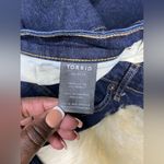 Torrid perfect wide leg vintage stretch dark blue sz 28 Short Photo 4
