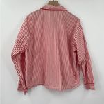 J.Crew Candy Apple Pajama Pants Set in Striped Cotton Poplin XL Photo 5