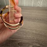 Kenneth Jay Lane Couture Shopbop Gold/Tortoise Post Hoop Earrings Gold Photo 9