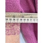 CJ Banks Cardigan Sweater Woman's 2X‎ Plus Hand Embroidered Vintage 3D Flower Pink Size XXL Photo 7