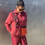 Adidas  Women Authentic Multi Sport Burgundy Track Light Jacket GD9034 Si… Photo 3