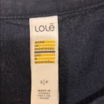 Lole  navy linen blend Sleeveless Button-Up Dress Sz S Photo 1