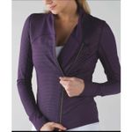 Lululemon  Women's Precision Jacket Purple Sz 8 Photo 1