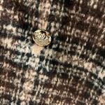 Sebby Collection Plaid Brown Blazer Jacket Size M by   Photo 4