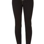 We Wore What The Danielle High Rise Vintage Straight NWT in Black/white stitching Photo 0