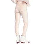Free People Sweet Jane Velvet Skinny Fit Jeans in Champagne Photo 1