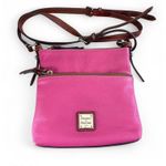 Dooney & Bourke  Purse Pink Crossbody Pebble Grain Vintage Bright Chic Photo 0