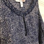 Derek Lam  10 Crosby Silk Blouse Dotted Cold Shoulder 2 Photo 1