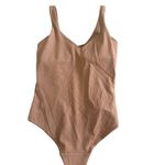 LULULEMON Women's Nude Beige Bodysuit Size 2 Tan Photo 2