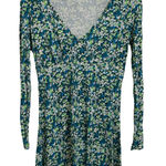BP . Long‎ sleeve print knit Green moss hannah kate dress size Medium NEW Photo 0