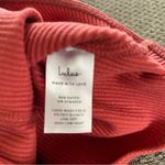 Lulus  Salmon colored rubbed bodysuit size M Photo 3