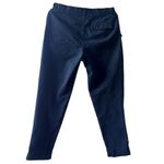 HundHund black cropped pants size 16 front pleat cotton summer minimalist casual Photo 1