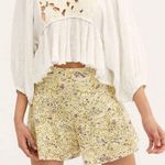 Free People Shallow Waters Floral Eyelet high waisted shorts Photo 0