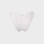 BERLOOK White Jacquard U Photo 6