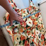 Abercrombie & Fitch  Multi Colored Garden Floral Silky Mini Dress Size XL Photo 6