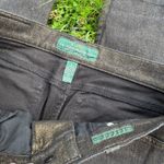 Ralph Lauren Women's Jeans Black Size 4 High Rise Gold Thread Photo 2