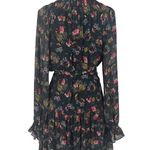 Cinq à Sept Daija Belted Tiered Floral Print Chiffon Mini Dress Photo 9