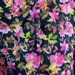 VERO MODA NWT Elly floral long sleeve mini dress size small Photo 6