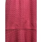 Aidan Mattox NWT  Aiden By Lace Maxi Dress Spaghetti Straps Keyhole Hi Low 4 Pink Photo 8